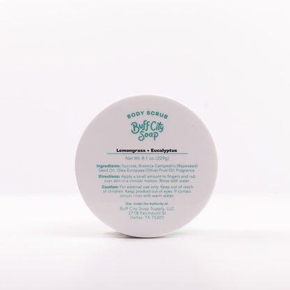 Lemongrass + Eucalyptus Body Scrub